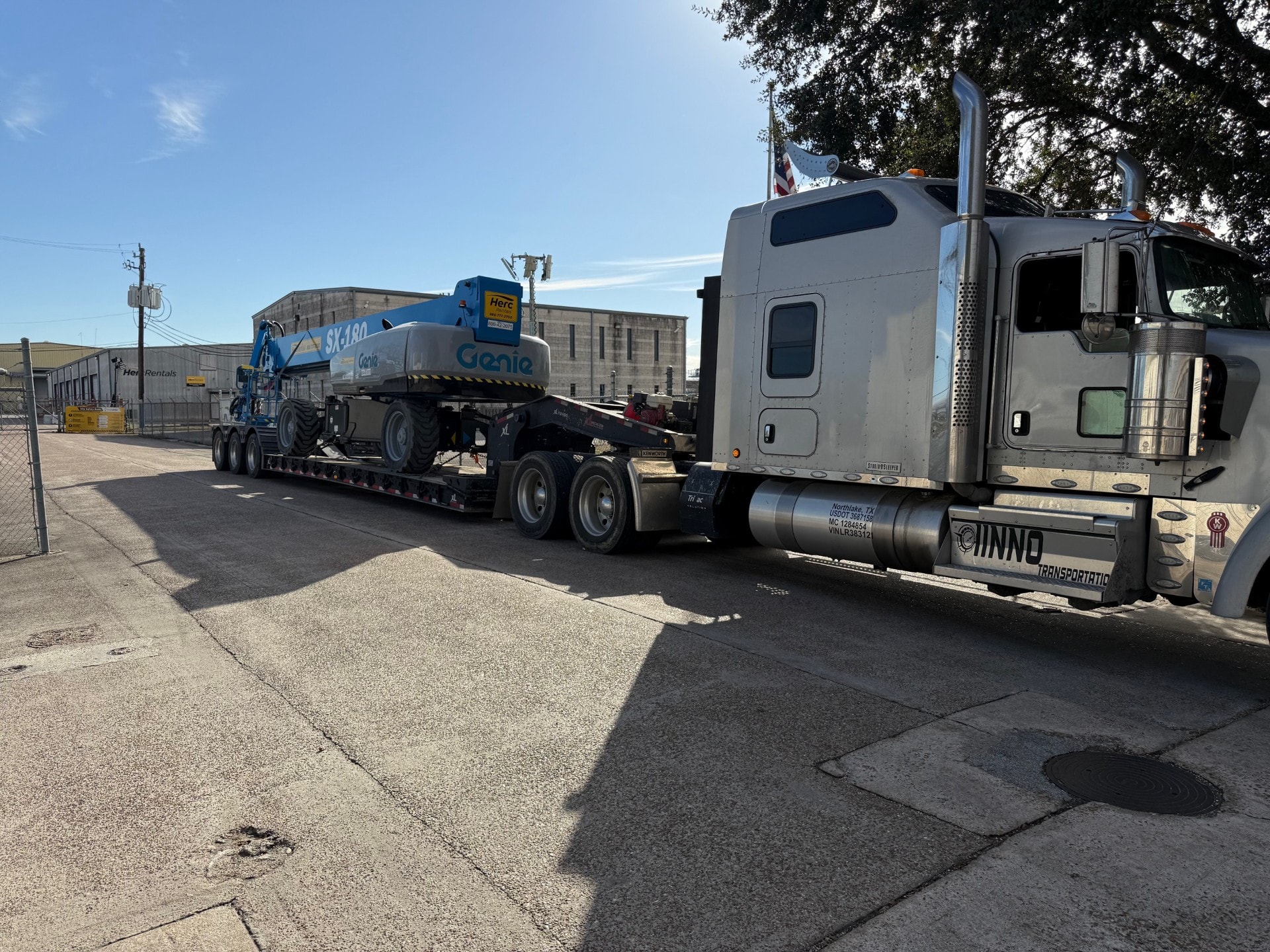 Construction Equipment Flatbed — Jan 2025